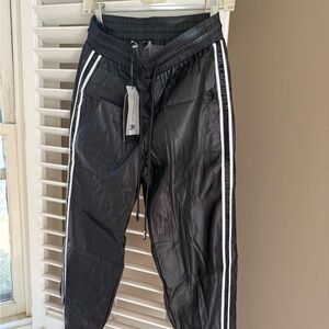 Karl Lagerfeld Black Joggers with White Accents